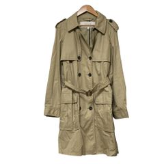 COACH トレンチコート 金ボタン ベルト付き ベージュ 2 - メルカリ