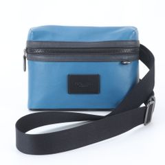 極美品】COACH ボディバッグ ティール ブルー CJ684 J102Y - メルカリ
