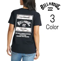 ビラボン Billabong レディース SQUARE BOY FIT TEE ロゴ 半袖Ｔシャツ bg01c201【クリックポスト】