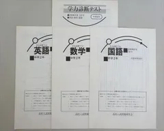 塾専用 学力診断テスト 国語/英語/数学 中学2年 1999年度5月号 書き込みなし 003s5Bのサムネイル