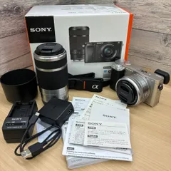 2026年最新】SONYα6000 ILCE-6000Y ダブルズームレンズキットの人気