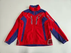 THE NORTH FACE サミット ゴアテックス ジャケット ウィンドブレーカー レッド/ブルー 100 (L)