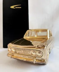 【外箱付き】ダットサン ブルーバード オルゴール付きシガレットケース アンチモニー DATSUN 日産 NISSAN BLUEBIRD ミニカー型煙草入れ 昭和レトロ 記念品 非売品 ノベルティ アンティーク ヴィンテージのサムネイル