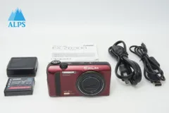 良品 CASIO カシオ HIGH SPEED EXILIM EX-ZR300 コンパクトデジタルカメラ レッド 260508oのサムネイル