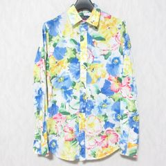 美品】ポロラルフローレン 長袖シャツ 花柄 総柄 ボタニカル Mサイズ