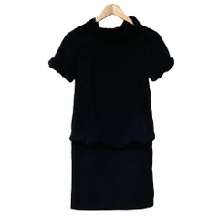 美品 VIVIENNE TAM ヴィヴィアンタム パワーネット ワンピース サイズ0 ブラック レディース 古着 中古 USEDのサムネイル