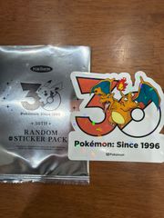 現地売切【韓国限定】ポケモン 30周年記念ステッカー ギラティナ 