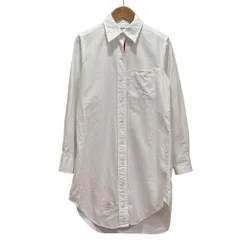 THOM BROWNE トムブラウン オックスフォード 長袖シャツ 0 ホワイト  レディース 古着 中古 USEDのサムネイル
