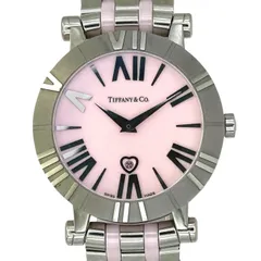 【Tiffany&Co.】 ティファニー アトラス クォーツ Z1301.11.11A31A00A ピンク文字盤 時計 腕時計 レディース 【中古】USED-AB 【9356】のサムネイル