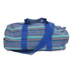 良品 KENZO ケンゾー 総柄 ボストンバッグ ショルダーバッグ ブルー メンズ レディース 古着 中古 USEDのサムネイル