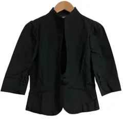 美品 VIVIENNE TAM ヴィヴィアンタム 1Bジャケット サイズ0 ブラック レディース 古着 中古 USEDのサムネイル