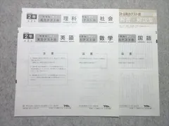 フクト 中2 2007年度 第2回 公開実力テスト会 英語/数学/国語/理科/社会 未使用品 005s2Bのサムネイル