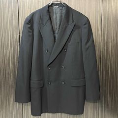 未使用 HENRY POOLE ダブルブレスト セットアップ ドーメル トニック