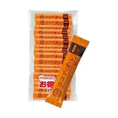 （まとめ）アサヒグループ食品 WAKODOココア・オ・レ スティック 1袋（50本）〔×2セット〕