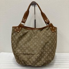 ✨良品✨ ラシット トートバッグ モノグラム ジャガード A4収納 茶色 