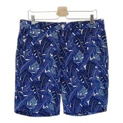 ラルフローレン【POLO GOLF】青ボタニカル ショートパンツ W32 極美品