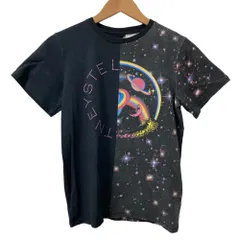 Stella McCartney ステラマッカートニー 半袖 ドッキング Tシャツ カットソー キッズサイズ 14Y ブラック キッズ 古着 中古 USEDのサムネイル