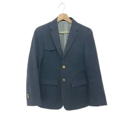 THOM BROWNE トムブラウン 3Bブレザージャケット サイズ:表記無し 金釦 トリコロール   ネイビー メンズ / 240001204229のサムネイル