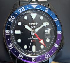 SEIKO 腕時計 メンズ セイコー5スポーツ SSK027K1 ブラック 限定