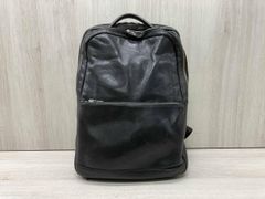 希少非売品】Triumph トライアンフ レザーリュック 黒 本革 ノベルティ 
