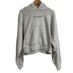 良品 L'Appartement アパルトモン SPORTY&RICH 23AW CROPPED HOODIE パーカー 23070570000930 サイズS グレー レディース 古着 中古 USEDのサムネイル