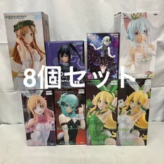 未開封 ソードアート・オンライン BiCute Bunnies 他 アスナ 他 フィギュア 8個セット 箱ダメージ有 SF5A62 c107