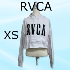 RVCA ルーカ トップス パーカー クロップド丈 マフポケット AJ043-013 レディース メンズ ユニセックス ホワイト XSのサムネイル