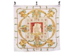 HERMES/エルメス カレ90 シャルルガルニエへの賛辞 シルクスカーフ