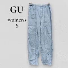 ★気軽にコクーンシルエット★ ジーユー GU コクーンジョガープルオンパンツ【S】