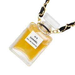 希少 CHANEL シャネル ネックレス No.5 ナンバー5 香水ボトル - メルカリ
