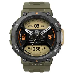 AMAZFIT スマートウォッチ T-Rex 2  ワイルドグリーン GPS 24日間バッテリー 耐低温のサムネイル
