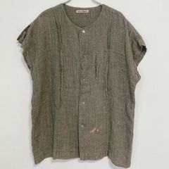 希少】ISSEY MIYAKE MEN コットンリネン半袖シャツ 短丈XL - メルカリ