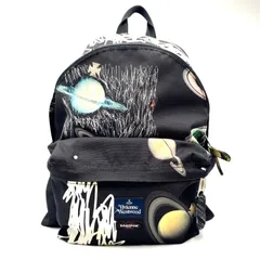 コラボ！　Vivienne Westwood EASTPAK ヴィヴィアンウエストウッド　イーストパック　PLANETS バッグパック　リュックサック　ブラックのサムネイル