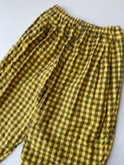 Veritecoeur ヴェリテクール ギンガムチェックヨークパンツ 定価3万 綿 コットン 日本製 / made in JAPANのサムネイル