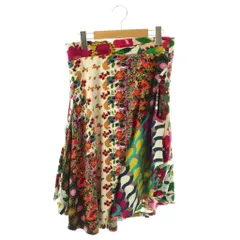 デシグアル Desigual 総柄 フレアスカートひざ丈 S マルチカラー /DF ■OSのサムネイル
