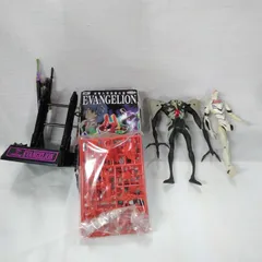 未組立 ミニプラ エヴァンゲリオン弐号機 その他 サキエル・エヴァ量産機 フィギュア ソードパレット 超合金魂エヴァ台座 現状 JUNK X513