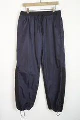 24SS N.HOOLYWOOD エヌハリウッドツートーン ナイロン イージー パンツ スラックス 2241-CP25-001 peg 黒紺 サイズ38 2998Q★4のサムネイル