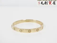 カルティエ ラブブレス 16ｃｍ イエローゴールド Cartier バングル YG ユニセックス 【中古】 ジュエリーのサムネイル