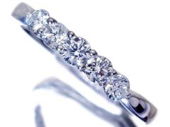 ギンザタナカ Pt ダイヤ リング 0.56ct プレシューズ 定価32万 - メルカリ