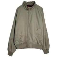 90年代 LANDS' END ランズエンド ハリントンジャケット スイングトップ ベージュ(メンズ L)中古 古着 Y1384のサムネイル