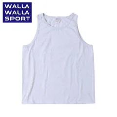 WALLA WALLA SPORTワラワラスポーツ タンクトップ WALLA WALLA SPORT メンズ レディース 050013 ASHのサムネイル