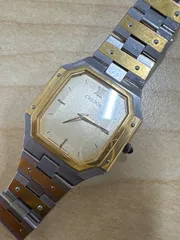 セイコークレドール 8420-5360 18KT MIDDLE 14KT BEZEL コンビ シルバーゴールドのサムネイル