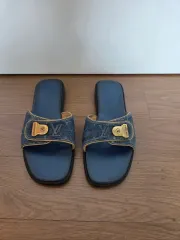 Louis Vuitton ルイヴィトン デニム スリッパ