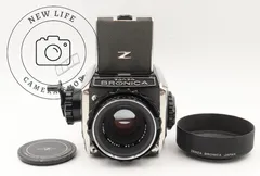 美品☆ZENZA BRONICA ゼンザブロニカ S2 後期 NIKKOR-P 75mm F2.8 シャッター全速度OK ###17744/45のサムネイル