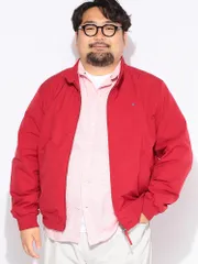 ジャケット メンズ 大きいサイズ スタンドネック フラッグロゴ ダブルジップ ハリントンジャケット TOMMY HILFIGER (トミーヒルフィガー)のサムネイル