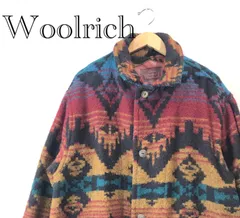 Wool rich UWG-35 ウールリッチ USA製コート ジャケット ウール マルチカラー ボーダー メンズ _266023のサムネイル