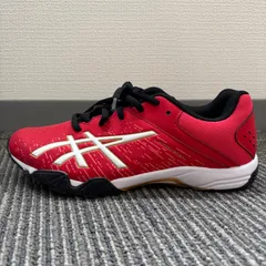RN23 asics アシックス レーザービーム スニーカー レッド 23cm