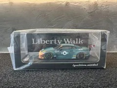 【LIBERTY WALK】ignition model 1/43 LB-WORKS NISSAN GT-R R35 Type2 Matte Greenのサムネイル