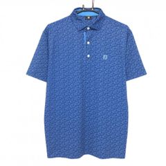 FootJoy FJ 半袖ポロシャツ ネイビー 花柄 XL - メルカリ