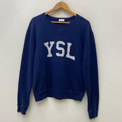 Yves Saint Laurent スウェット ネイビー - メルカリ